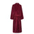 Back of Burgundy Women's Dressing Gown | Bown of London